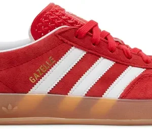 Adidas Gazelle Red White Gum (F)