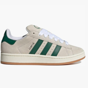 Adidas Campus 00s Crystal White Dark Green (F)